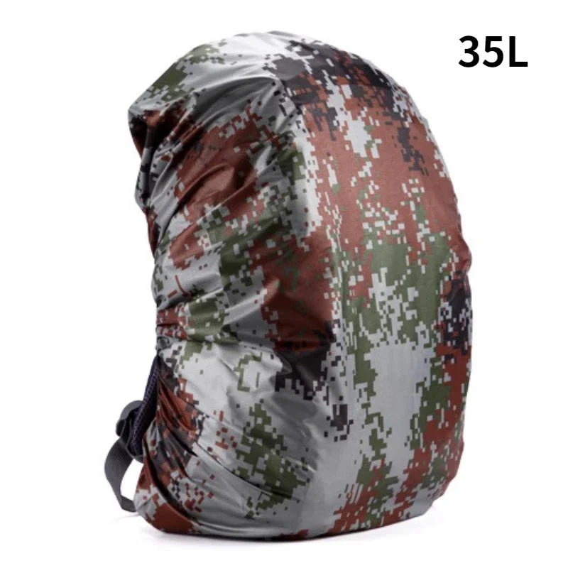 35L/45L/60L/70L/80L Outdoor Camping Hiking Mountaineering Backpack Bag Waterproof Rain Cap Cover