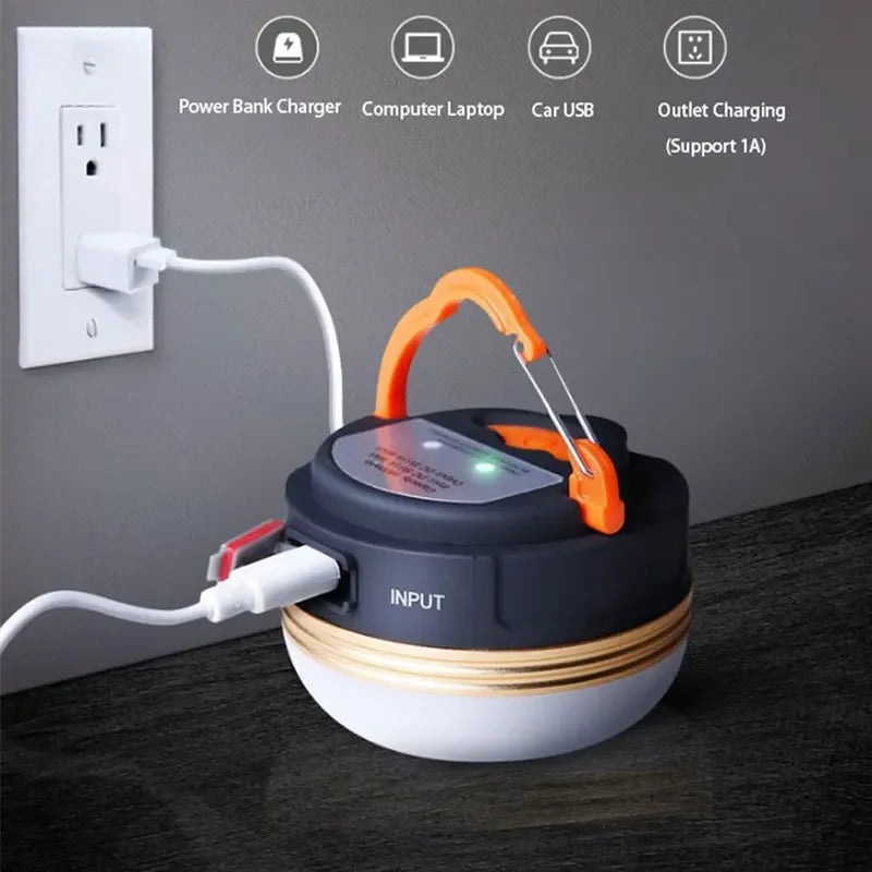 Outdoor LED Camping Lights 3 Modes MiNi Portable Tent Lamp