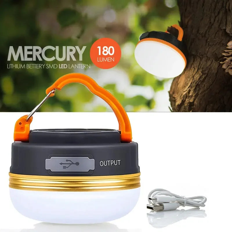 Outdoor LED Camping Lights 3 Modes MiNi Portable Tent Lamp