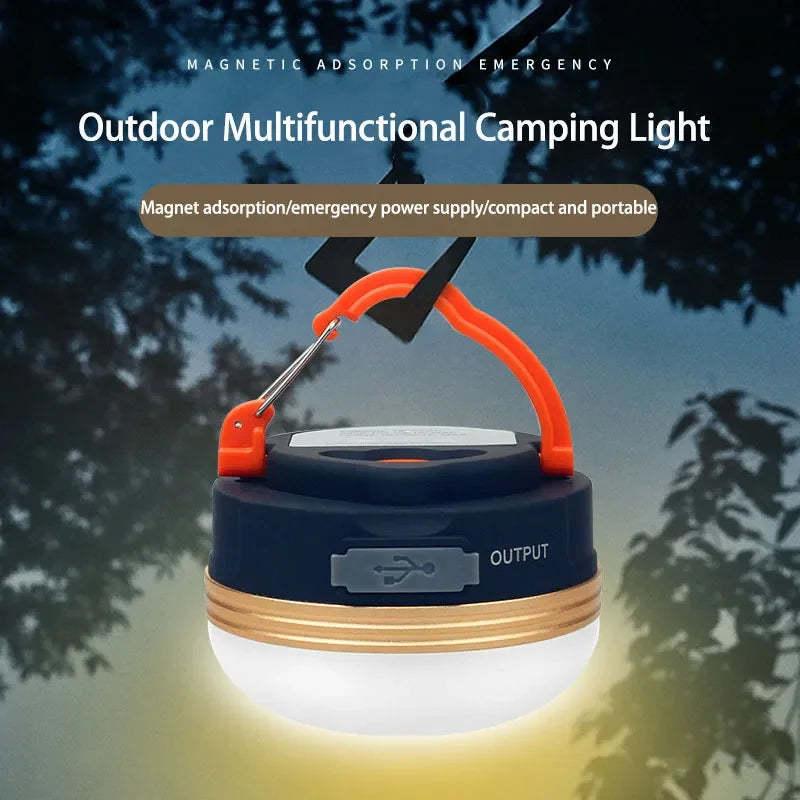 Outdoor LED Camping Lights 3 Modes MiNi Portable Tent Lamp
