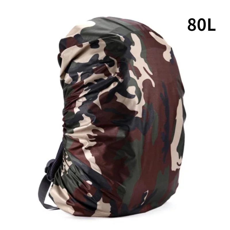 35L/45L/60L/70L/80L Outdoor Camping Hiking Mountaineering Backpack Bag Waterproof Rain Cap Cover