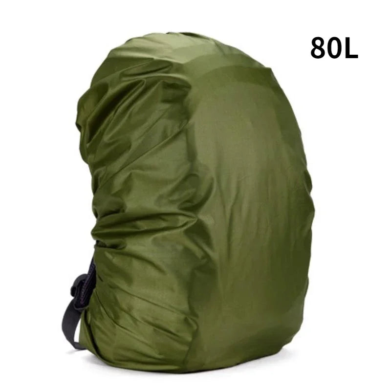 35L/45L/60L/70L/80L Outdoor Camping Hiking Mountaineering Backpack Bag Waterproof Rain Cap Cover
