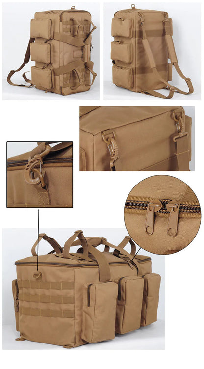 55L Luggage Duffel Bag Camping Backpack Tactical Large Bags