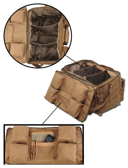 55L Luggage Duffel Bag Camping Backpack Tactical Large Bags