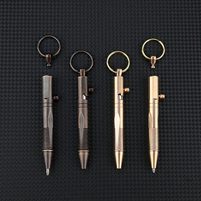 Creative Mini Brass Self-Defense Tactical Pen