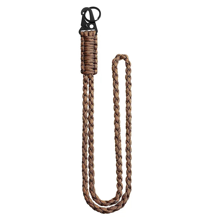 Heavy Duty Paracord Lanyard Keychain 7 Core Neck Lanyard