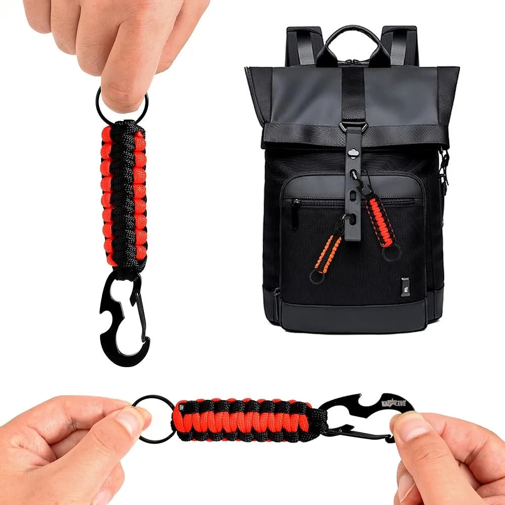 Outdoor Paracord Keychain