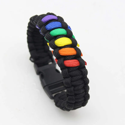 7 Strand 4mm Tactical Parachute Cord Survival Bracelets