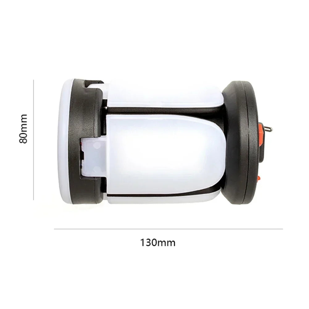 Rechargeable 4500mAh 1000LM Emergency Power Bank Solar LED Camping Lantern