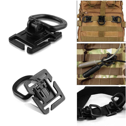 3Pcs Tactical 360 Rotation D-Ring Clips