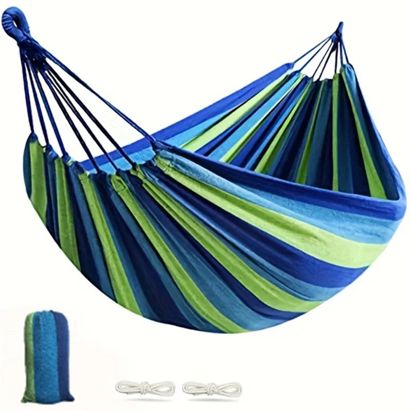 Single Wide Thick Canvas Hammock