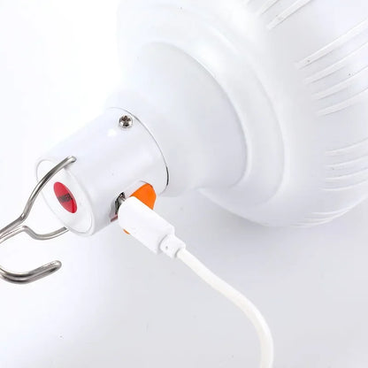 USB Rechargeable LED Lamp Outdoor Bulbs 60W Emergency Light