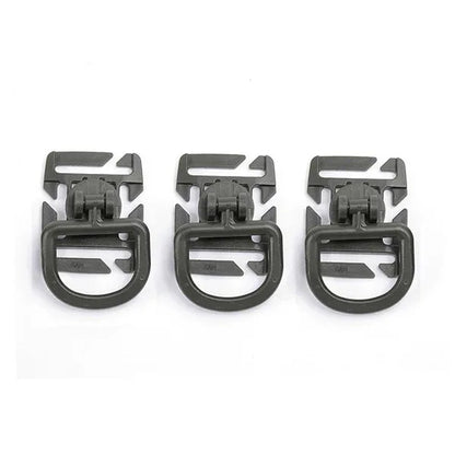 3Pcs Tactical 360 Rotation D-Ring Clips