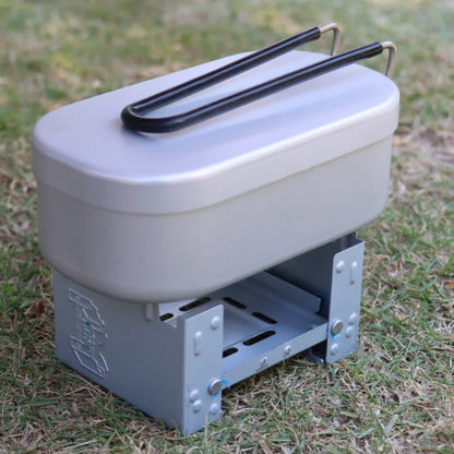 Outdoors Portable Solid Alcohol Fuel Folding Furnace Mini Picnic Burner