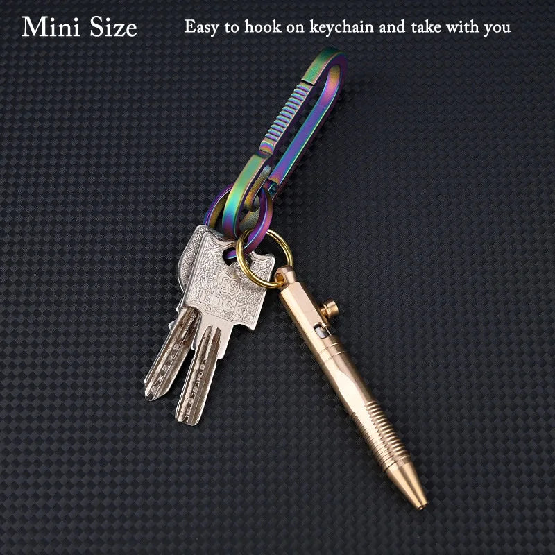 Creative Mini Brass Self-Defense Tactical Pen
