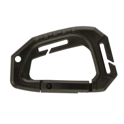 5Pcs Plastic Tactical Carabiners Fast Spring Hard Hook Buckle D-Clip