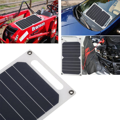 35W Solar Panel With USB Waterproof Outdoor Hiking And Camping