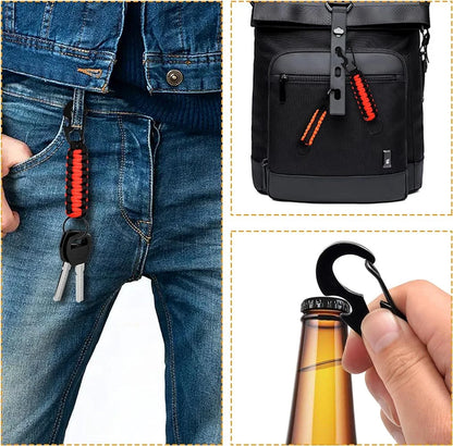 Outdoor Paracord Keychain