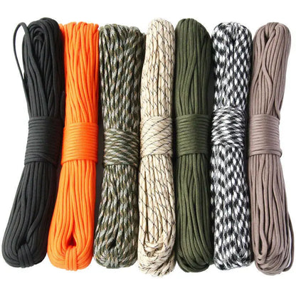 9-Core 650lb Paracord Dia 4mm Military Tactical Survival Parachute Rope