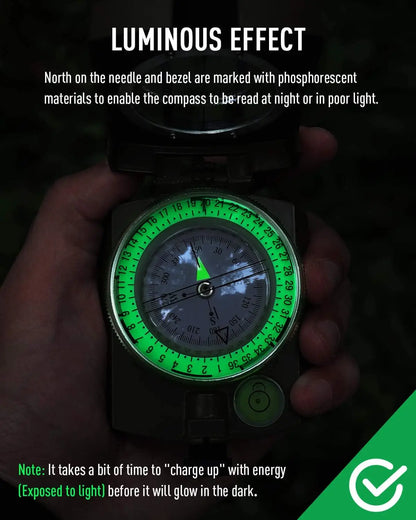 Tactical Survival Military Compass with Lanyard