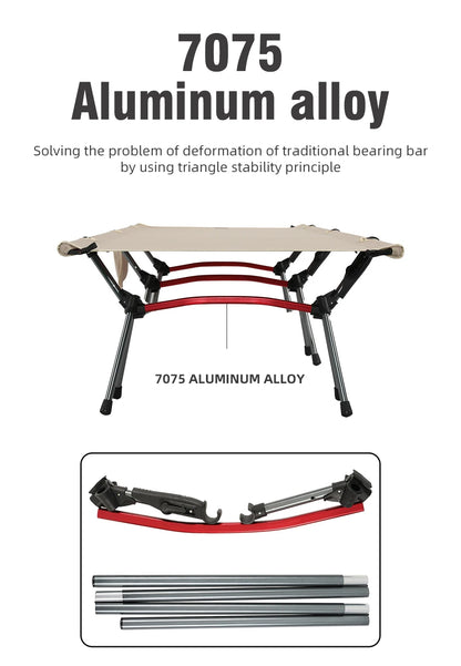 Camping Cot  Folding Camping Bed Portable Outdoor Bed