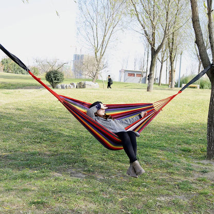 Outdoor Indoor Canvas Single Hammock