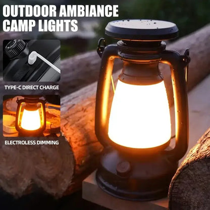 Charging Decoration Atmosphere Light Retro Horse Light Led Desk Lamp