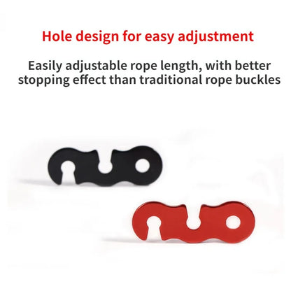 Adjustable Camping Tent Cord Rope Buckle S Type Tensioners