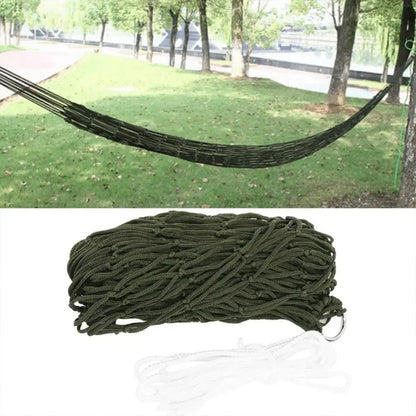 Outdoor Thickened Nylon Rope Hammock