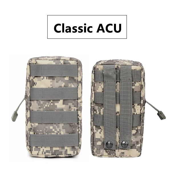 600D Oxford Molle Pouches Tactical EDC Waist Bag