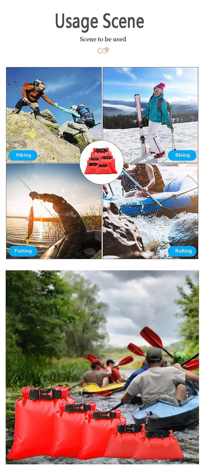 1.5/2.5/3/3.5/5/8L Ultralight Outdoor Dry Bag