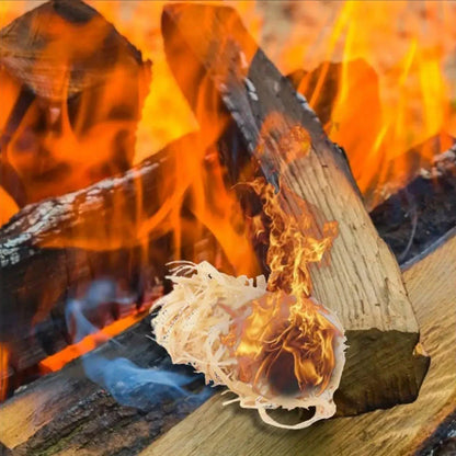 8 Pcs Fire Starter - Natural Pine Fire Starters
