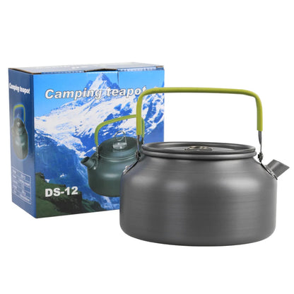 Alloy Camping Cooking Kettle 800ml 1.2L Tea Coffee Pot