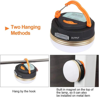 Outdoor LED Camping Lights 3 Modes MiNi Portable Tent Lamp