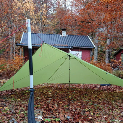 Ultra-light Portable Spire 2 Man Shelter Camping Tent