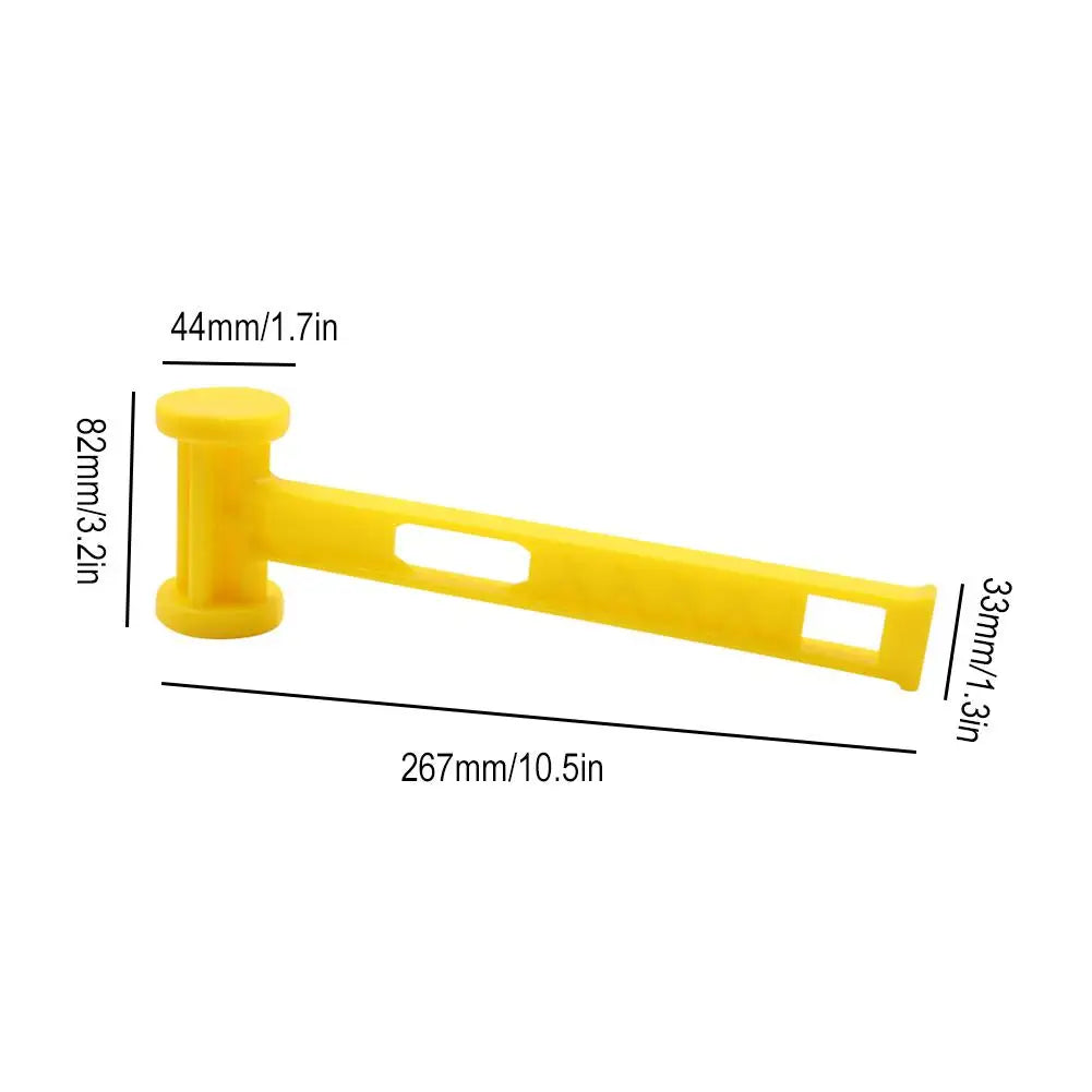 Outdoor Light Weight Hammer PE Solid Color Pulling Nail Hammer