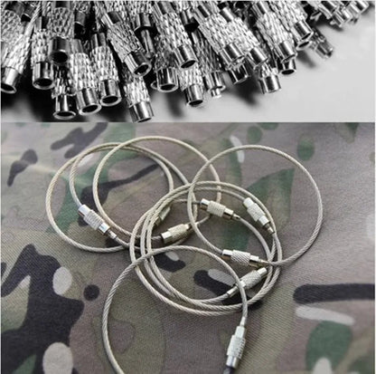 15CM Outdoor EDC Camping Tools Tactical Equipment Multi Keychain Kit