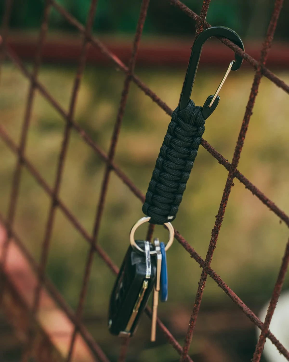 Military Braided Cord Rope Lanyard Paracord Keychain