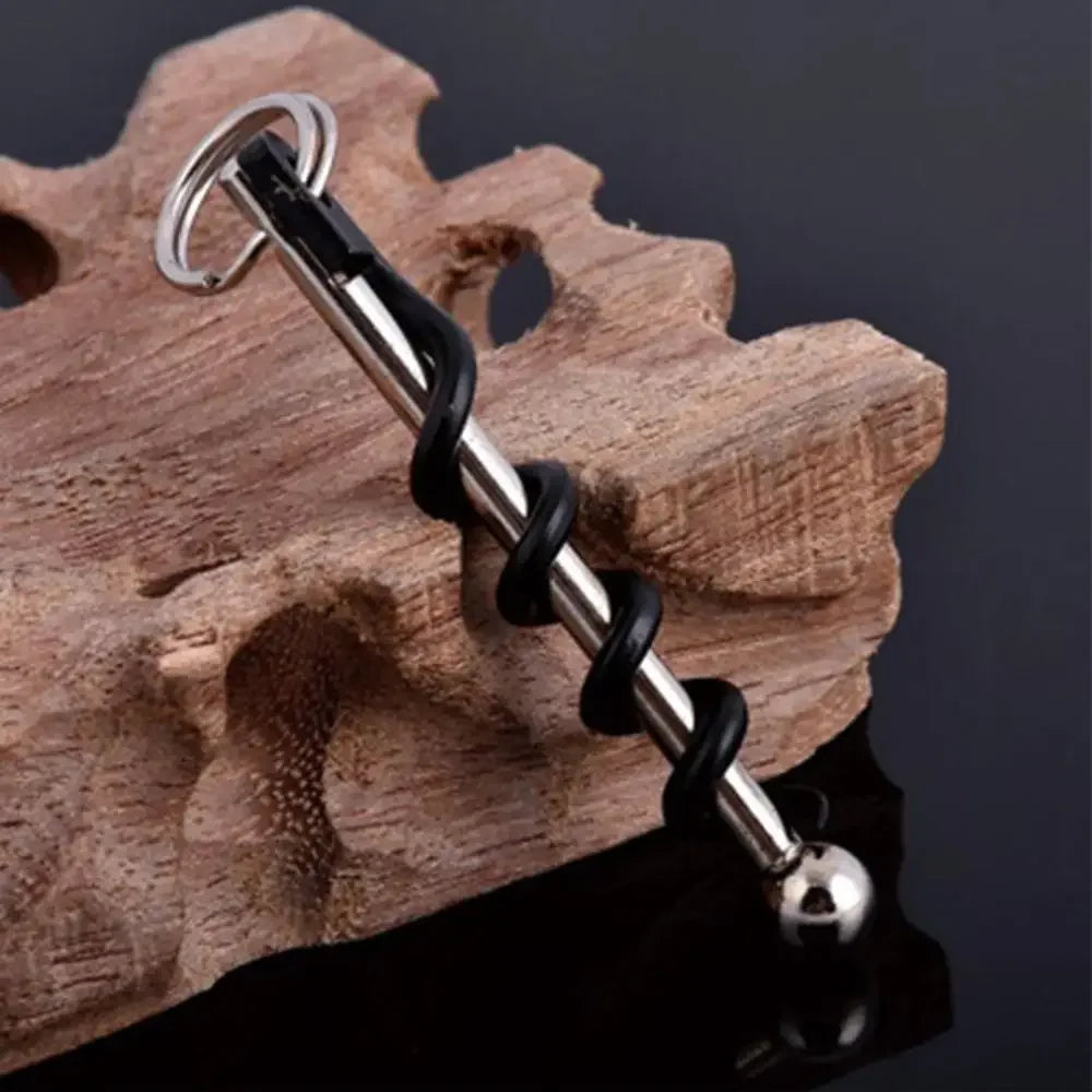 Bottle Opener Outdoor Mini EDC Cork Screw Red Wine Bottle Opener