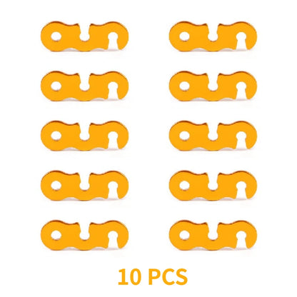 Adjustable Camping Tent Cord Rope Buckle S Type Tensioners