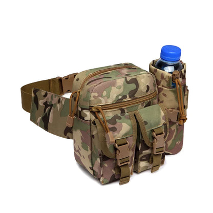 Outdoor Sports Waist Pack Nylon Hiking Phone Water Bottle Pouch