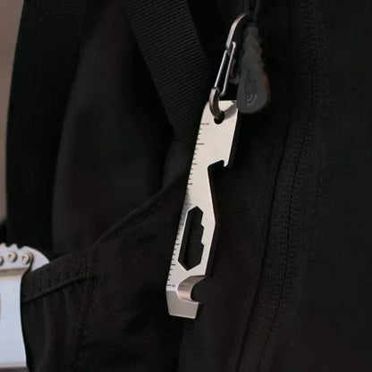 10 in 1 EDC Pocket Survival Tool Camping Equipment Bottle Opener