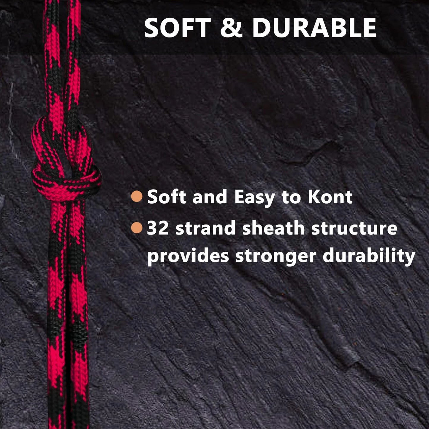 9 Core 650lb Paracord 100m Dia.4mm Military Standard Parachute Rope