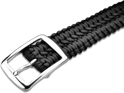 1.2m Tactical Paracord Waist Belt Men Women Survival Woven Belt