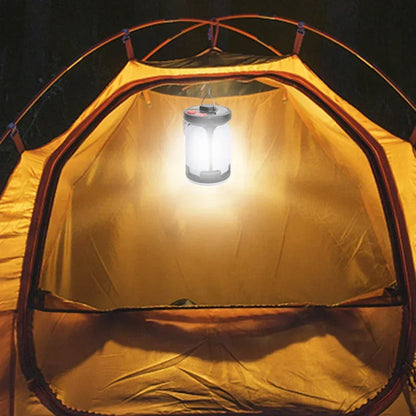 Rechargeable 4500mAh 1000LM Emergency Power Bank Solar LED Camping Lantern