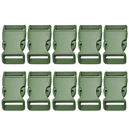 10Pcs Plastic Side Release Buckles