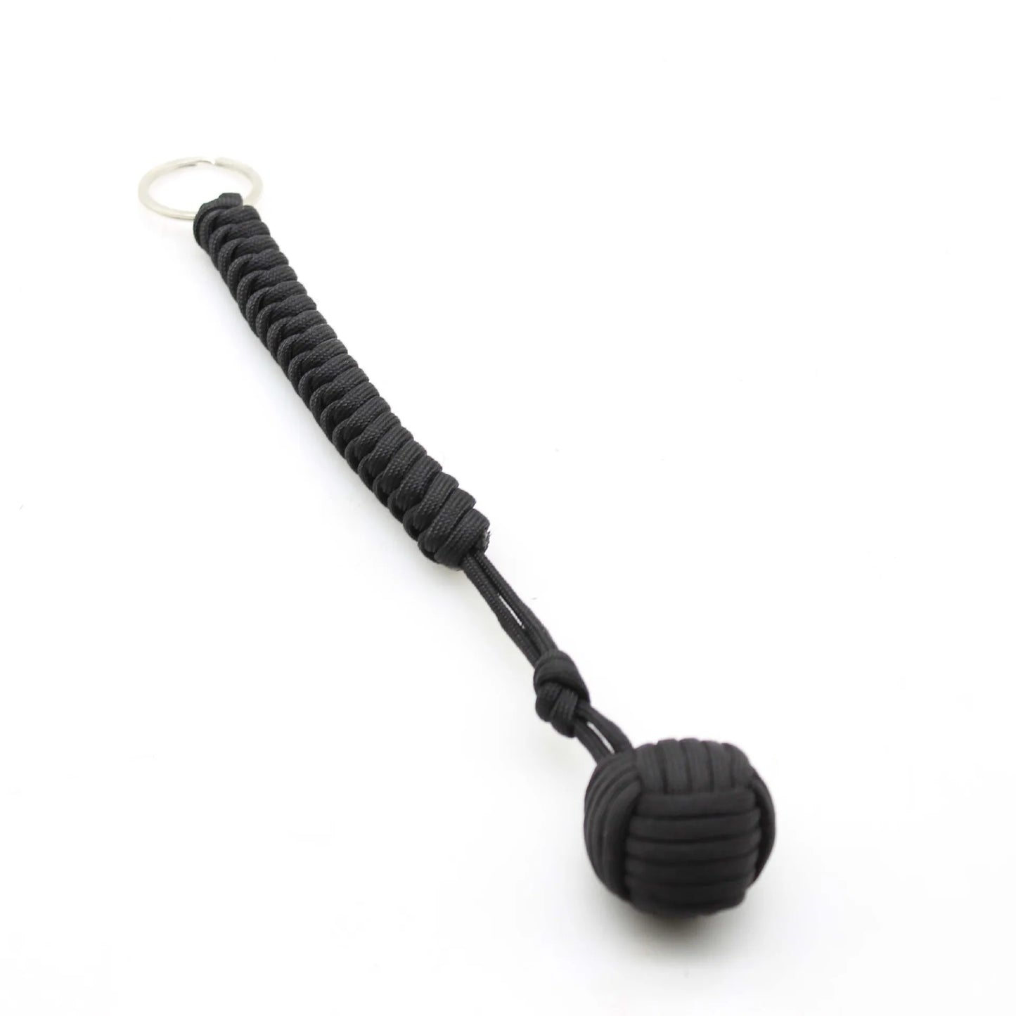 Paracord Keychain Self Defense Monkey Fist Steel Ball
