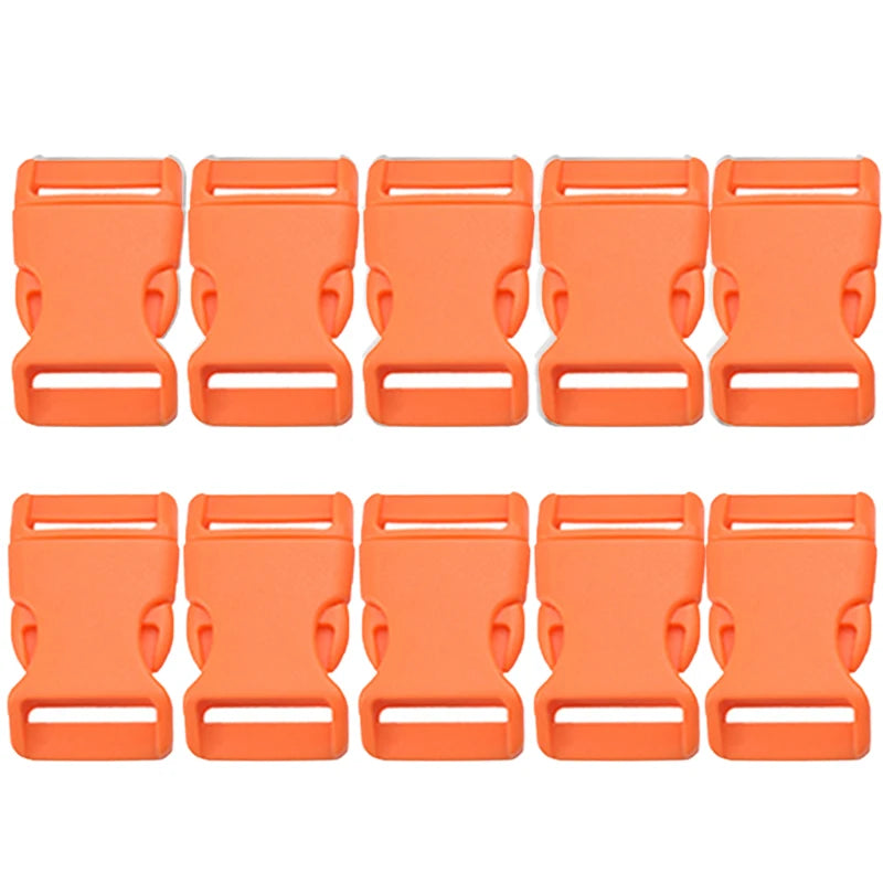 10Pcs Plastic Side Release Buckles