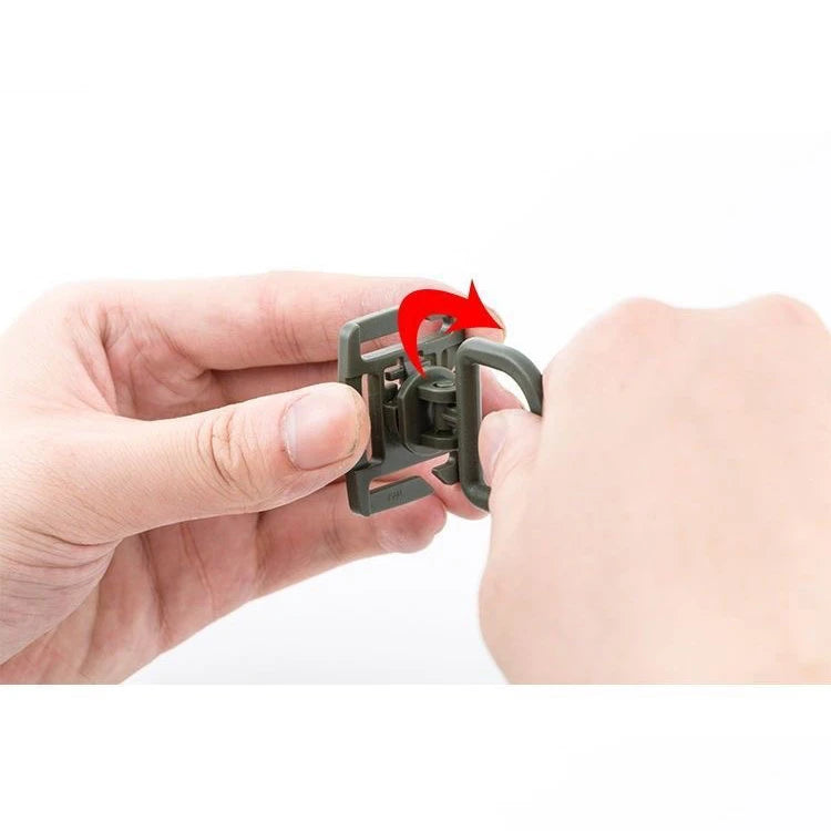 3Pcs Tactical 360 Rotation D-Ring Clips