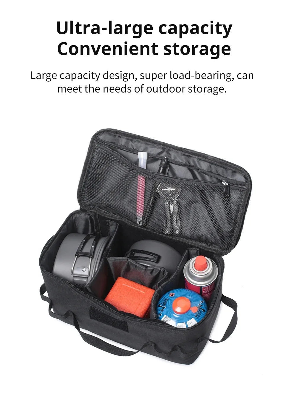 Outdoor Camping Gas Tank Storage Bag